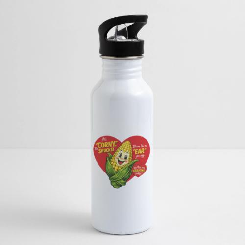 Corny Valentine T-Shirt - 20 oz Water Bottle