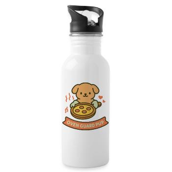 Oven Guard Pup Pizza - 20 oz Water Bottle - white - Right