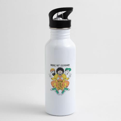 Legendary Broke Crew Retro - 20 oz Water Bottle