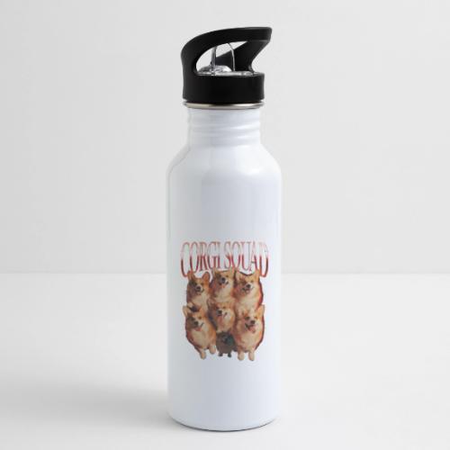 Corgi Squad Funny Dog Lover Vintage Shirt - 20 oz Water Bottle