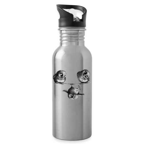 three owls - freedom and fun - 20 oz Water Bottle