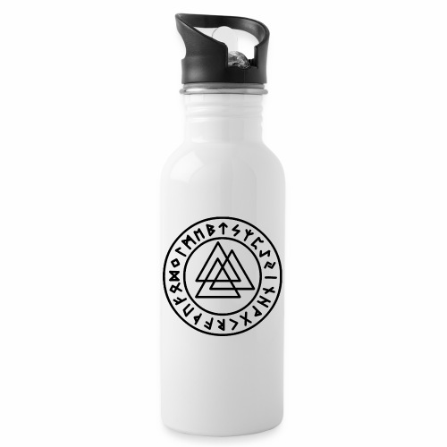 Viking Rune Valknut Wotansknot Gift Ideas - Water Bottle