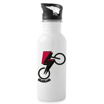 E Bike Electric Bike - 20 oz Water Bottle - white - Right