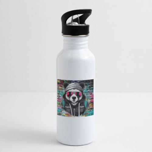 Stylish panda 2 - 20 oz Water Bottle
