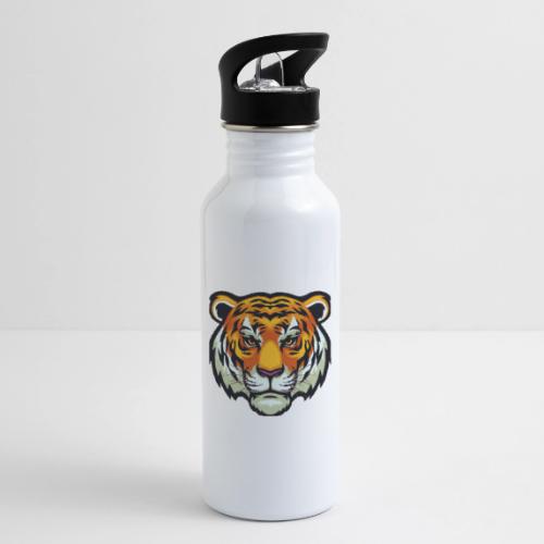 Tiger Fashion Feline Animal, Tiger Willing Success - 20 oz Water Bottle