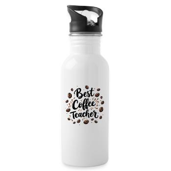 Best Coffee Teacher Design for Teachers and Coffee - 20 oz Water Bottle - white - Right