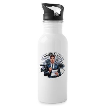 Guardian of Truth - 20 oz Water Bottle - white - Right