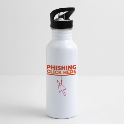Phishing: Hooked by Deception - 20 oz Water Bottle