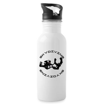 Noir Skydivers Loop - 20 oz Water Bottle - white - Right
