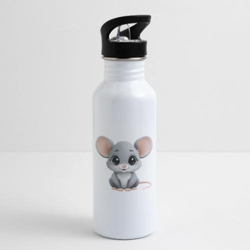 Baby Mouse: Little Grey Explorer - 20 oz Water Bottle