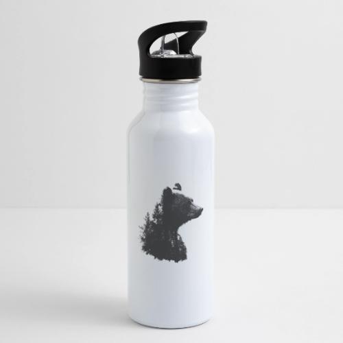 Forest Within the Bear - 20 oz Water Bottle