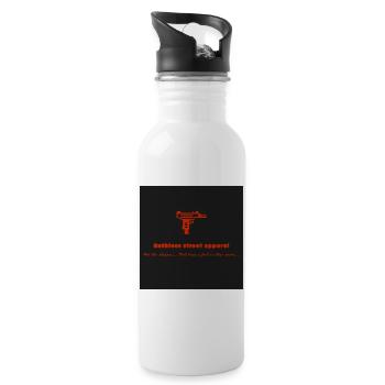 Logo_maker_project_-1- - 20 oz Water Bottle - white - Right