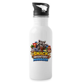 Snack Inventory Manager - 20 oz Water Bottle - white - Right