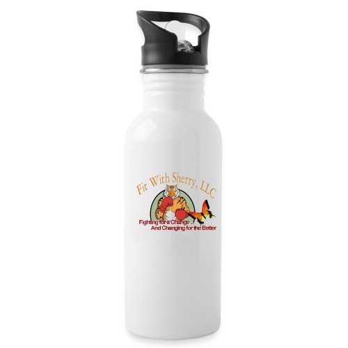 Fit With Sherry, LLC Original logo - Water Bottle