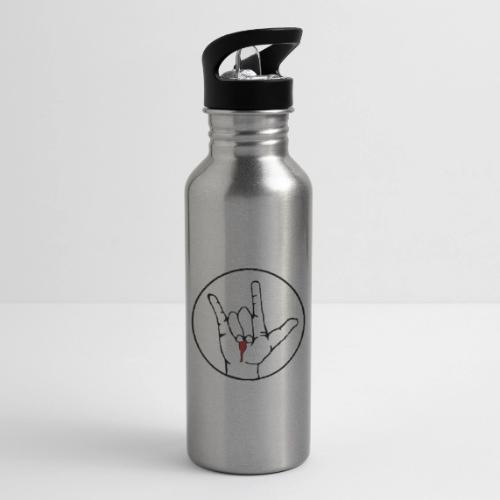 Jesus loves you - 20 oz Water Bottle