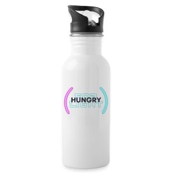 futuristic shirt - 20 oz Water Bottle - white - Right