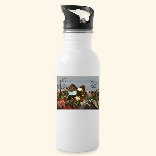 Eagle Touchdown - Water Bottle