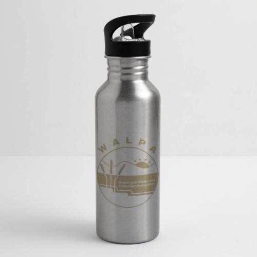 gold logo - 20 oz Water Bottle