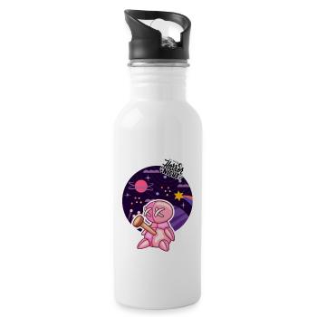 Happy Halloween Event Moments - 20 oz Water Bottle - white - Right