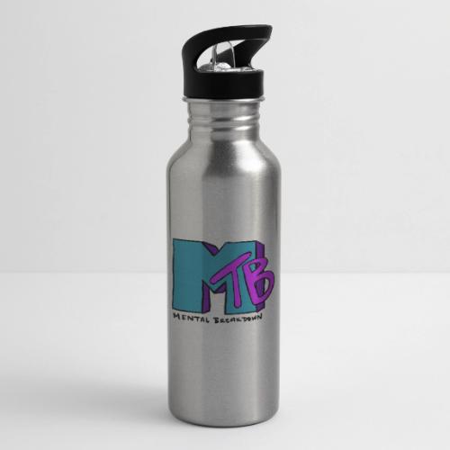 Mental Breakdown in the 90's - 20 oz Water Bottle