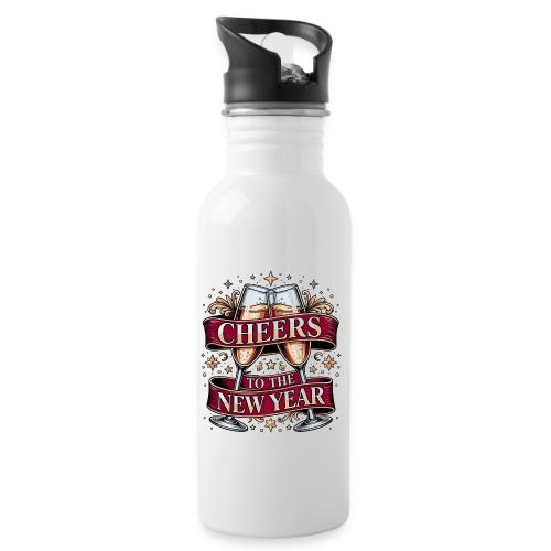 New Year's Champagne T-Shirt - 20 oz Water Bottle