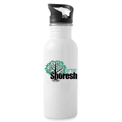 Shoresh logo - 20 oz Water Bottle