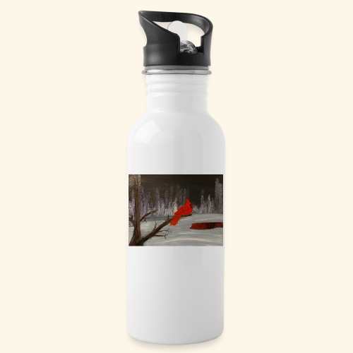 Winter Cardinal - Water Bottle