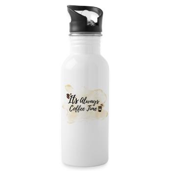 Brew Bliss - 20 oz Water Bottle - white - Right