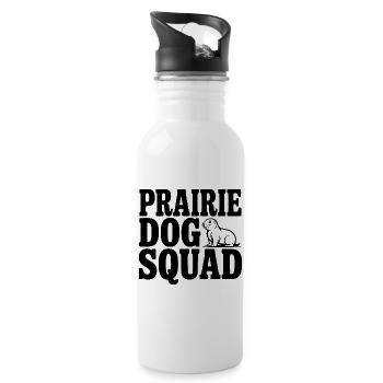 Prairie Dog Squad - 20 oz Water Bottle - white - Right