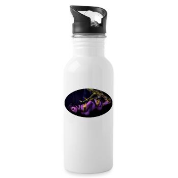 Toxic - 20 oz Water Bottle - white - Right