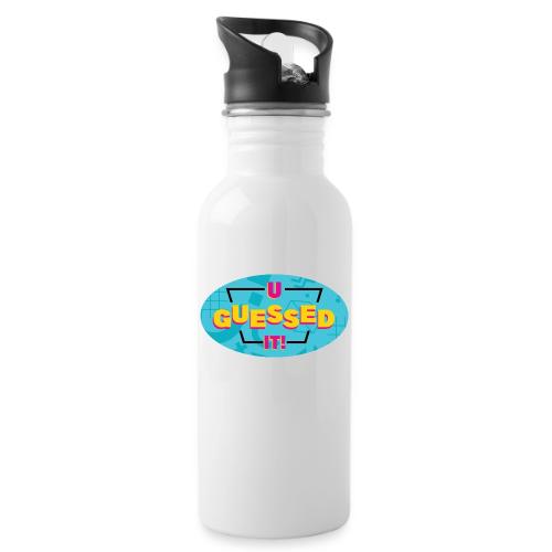 U Guessed It Logo - 20 oz Water Bottle