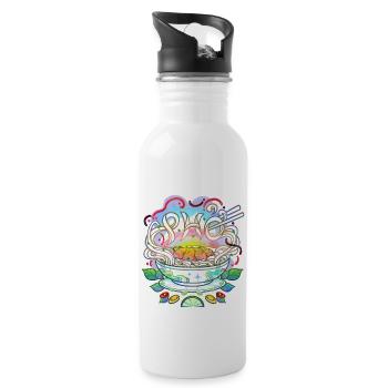 Pho Vietnamese Noodle Soup - 20 oz Water Bottle - white - Right