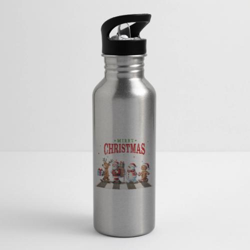 Christmas Collection - Piano Crossing #2 - 20 oz Water Bottle