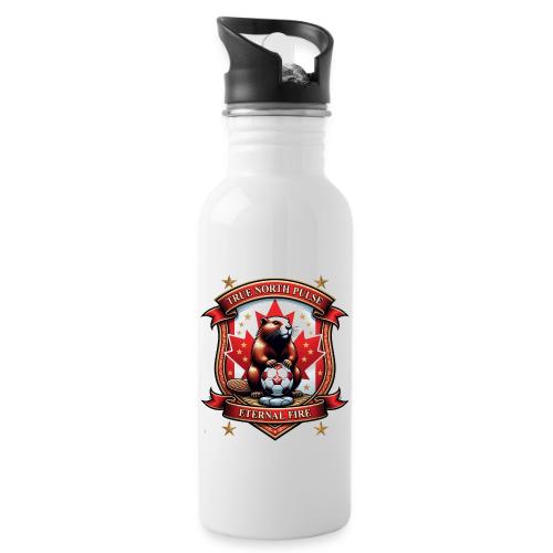 Canada Beaver Crest T-Shirt, Pride Badge Gift - 20 oz Water Bottle