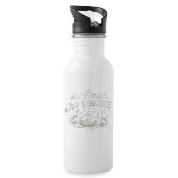 Vibeable Crowned Flex Graffiti - 20 oz Water Bottle - white - Right