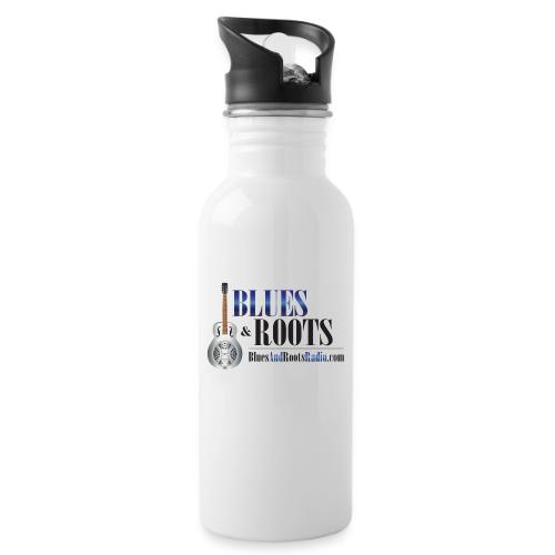 Blues & Roots Radio Logo - 20 oz Water Bottle
