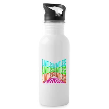 Limitless Minds - 20 oz Water Bottle - white - Right