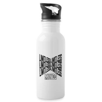Limitless Minds - 20 oz Water Bottle - white - Right
