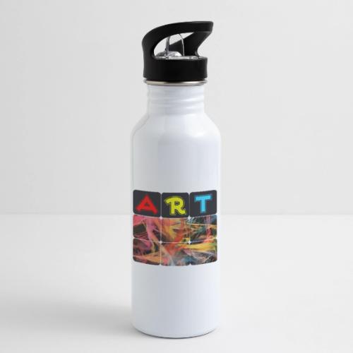 Chaotic Threads of Art - 20 oz Water Bottle