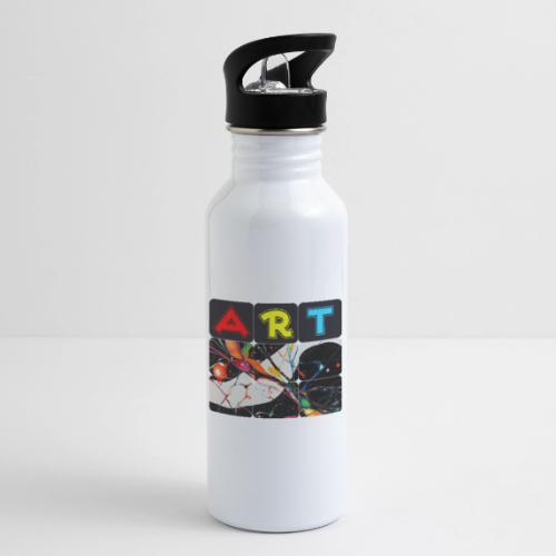 Art in Motion: Color Unleashed - 20 oz Water Bottle