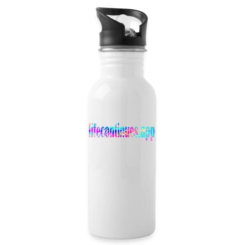 Lifecontinues.app1 - 20 oz Water Bottle