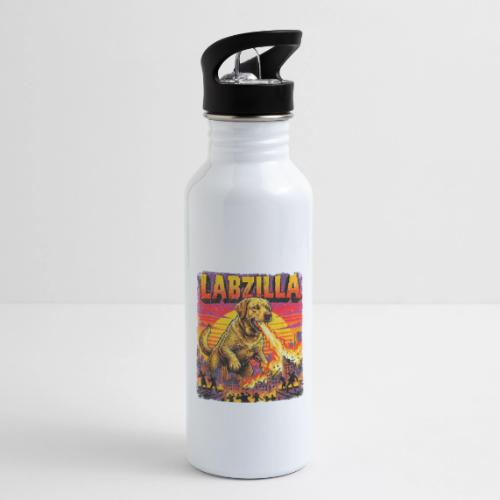 Labzilla Giant Yellow Labrador Monster Tee - 20 oz Water Bottle