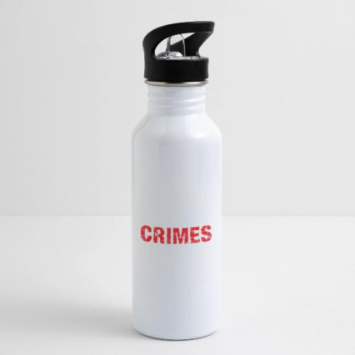 Id Commit Crimes for This Dog Funny Tee - 20 oz Water Bottle