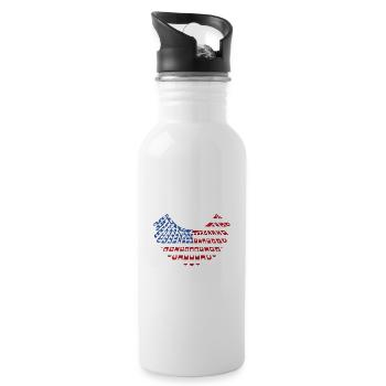 Vote We're Ruthless - 20 oz Water Bottle - white - Right