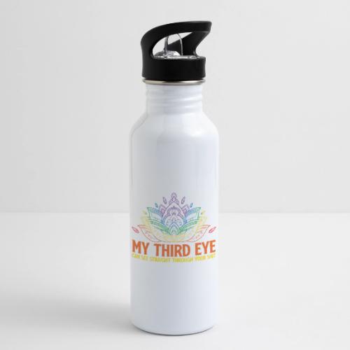 Wellness Collection - My 3rd Eye Sees Through You - 20 oz Water Bottle