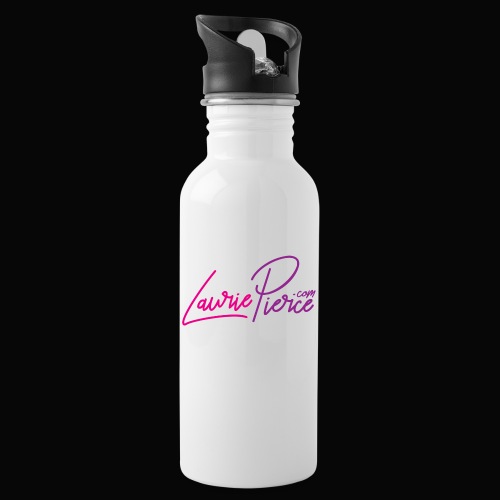 LauriePierce.com Logo - Water Bottle