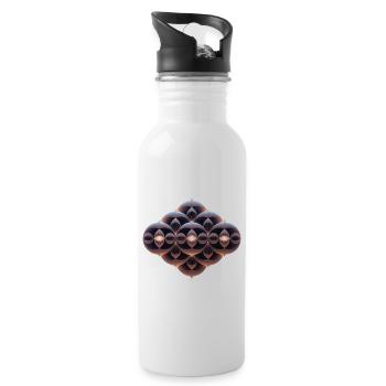 Crop Circle - 22nd July 2008 - Wiltshire, UK - 20 oz Water Bottle - white - Right
