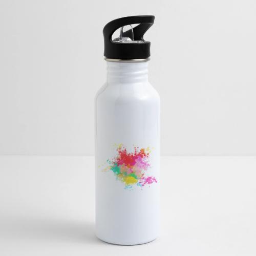 Psychedelic: Color Storm - 20 oz Water Bottle