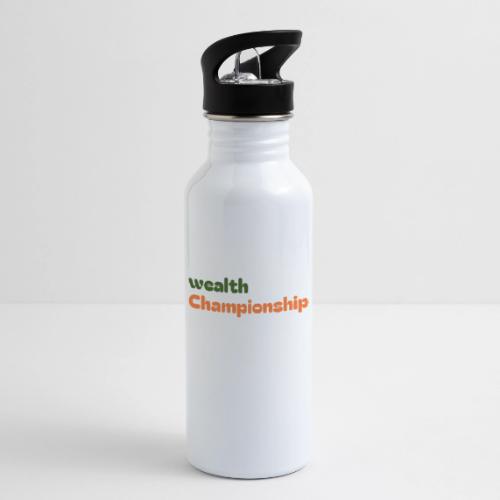 Wealth Championship - 20 oz Water Bottle