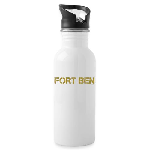 FORT BEN, gold capture - 20 oz Water Bottle